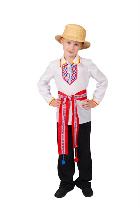 Карнавальный костюм детский "Белорусский мальчик" - фото 591165