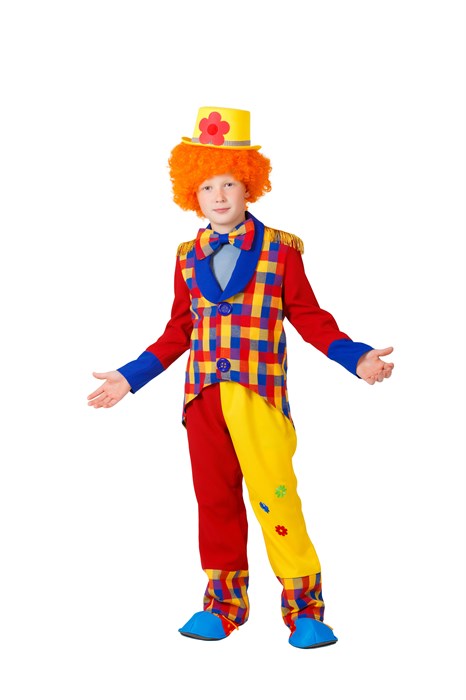 Карнавальный костюм детский "Клоун Степа" - фото 591446