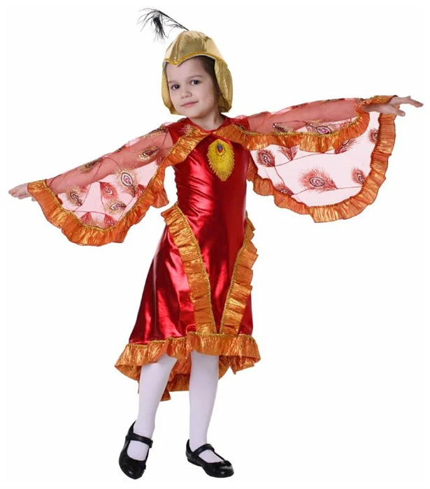 Карнавальный костюм детский "Жар-птица" - фото 591484