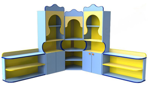 Стенка детская угловая Лид-М-25