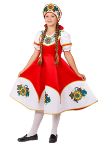Карнавальный костюм детский "Калинка жен."