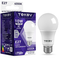 Лампа светодиодная 10Вт А60 4000К Е27 176-264В TOKOV ELECTRIC TKE-A60-E27-10-4K Эл-1660366 - фото 1607830