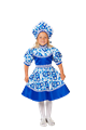 Карнавальный костюм детский "Забава девочка" - фото 591424